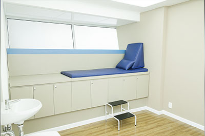 Consultórios amplos e confortáveis na Medcenter